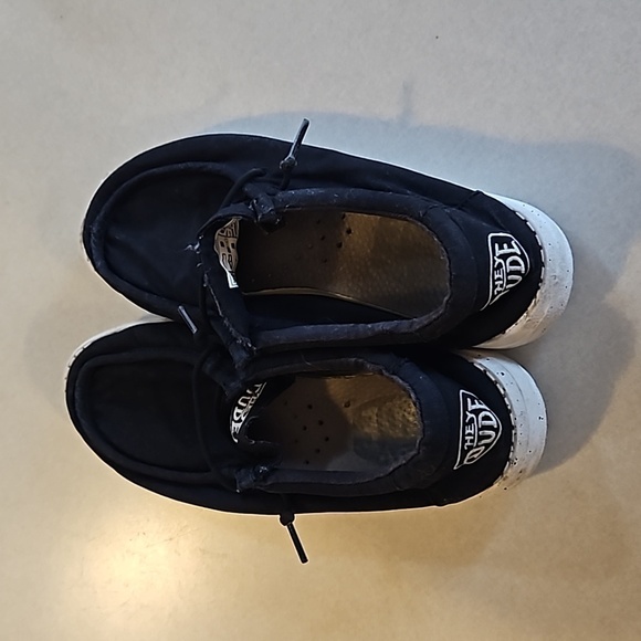 Hey Dude Wally slub canvas black - Picture 6 of 12